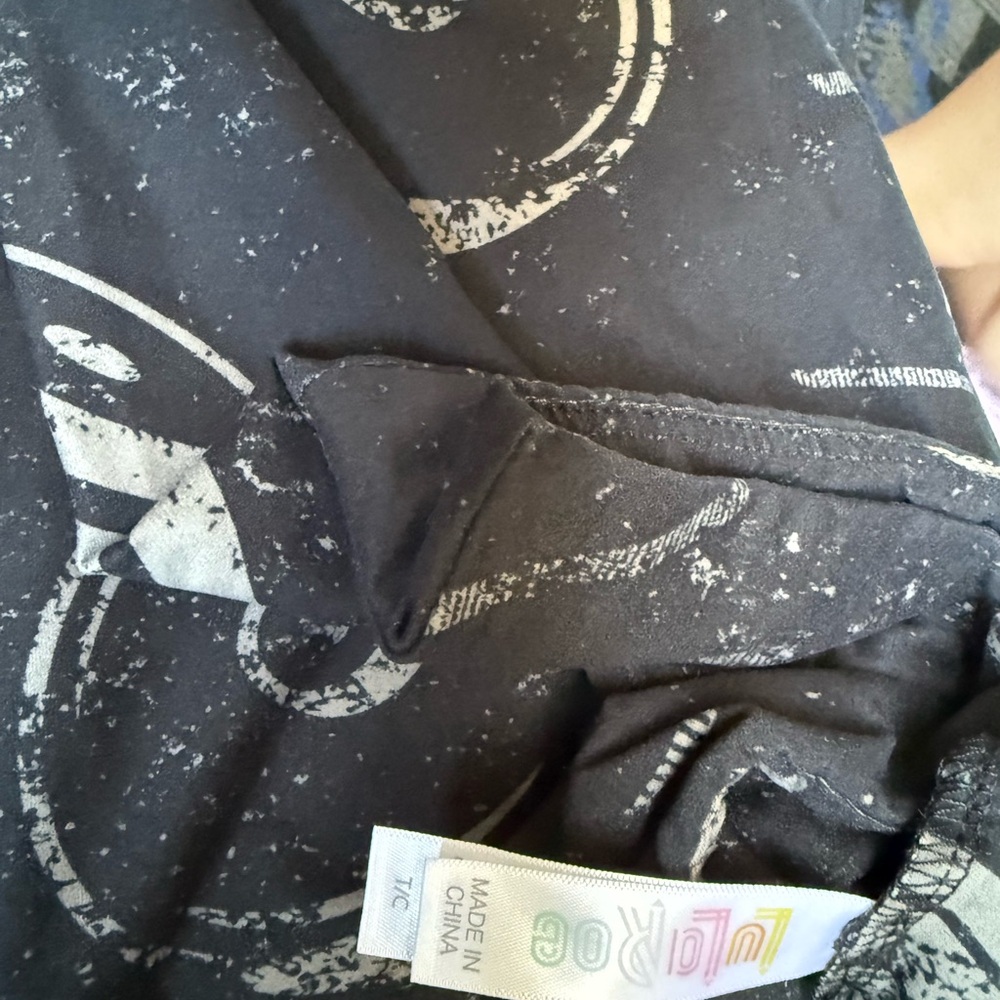 LuLaRoe Black and White Leggings